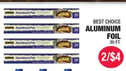 Carnicerias Jimenez BEST CHOICE ALUMINUM FOIL offer