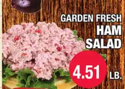 Carnicerias Jimenez GARDEN FRESH HAM SALAD offer
