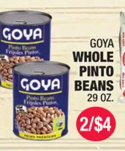 Carnicerias Jimenez GOYA WHOLE PINTO BEANS offer