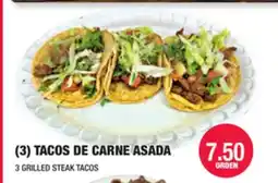 Carnicerias Jimenez (3) TACOS DE CARNE ASADA offer