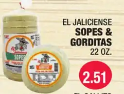 Carnicerias Jimenez EL JALICIENSE SOPES & GORDITAS offer