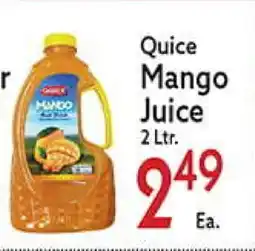 World Fresh Market Quice Mango Juice offer