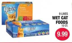 Carnicerias Jimenez 9 LIVES WET CAT FOODS offer