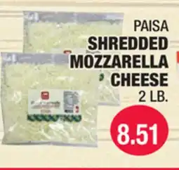 Carnicerias Jimenez PAISA SHREDDED MOZZARELLA CHEESE offer