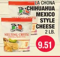 Carnicerias Jimenez LA CHONA CHIHUAHUA MEXICO STYLE CHEESE offer