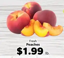 Living Fresh Market Fresh Peaches offer