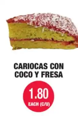 Carnicerias Jimenez CARIOCAS CON COCO Y FRESA offer