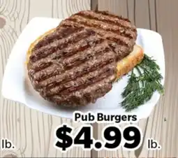 Living Fresh Market Pub Burgers offer