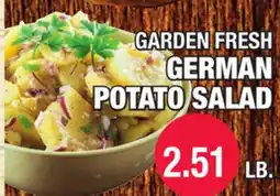 Carnicerias Jimenez GARDEN FRESH GERMAN POTATO SALAD offer