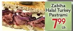 World Fresh Market Zabiha Halal Turkey Pastrami offer