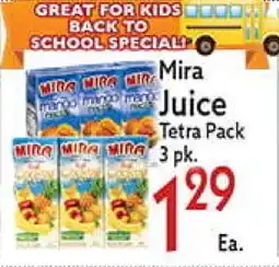 World Fresh Market Mira Juice offer