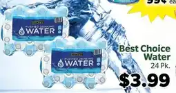 Living Fresh Market Best Choice Water offer