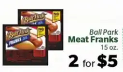 Living Fresh Market Ball Park Meat Franks offer