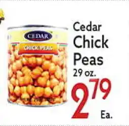 World Fresh Market Cedar Chick Peas offer