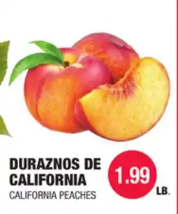 Carnicerias Jimenez DURAZNOS DE CALIFORNIA offer
