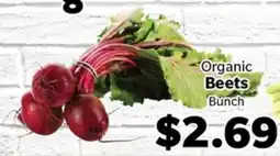 Living Fresh Market Organic Beets offer
