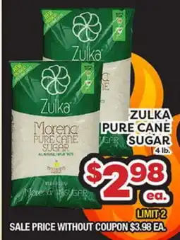 Torres Supermercado ZULKA PURE CANE SUGAR offer