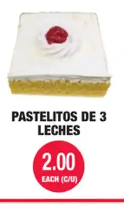 Carnicerias Jimenez PASTELITOS DE 3 LECHES offer