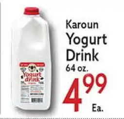 World Fresh Market Karoun Yogurt Drink offer