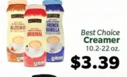 Living Fresh Market Best Choice Creamer offer