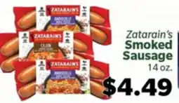 Living Fresh Market Zatarain's Smoked Sausage offer