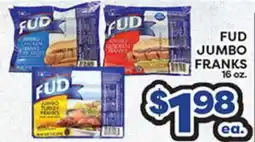 Torres Supermercado FUD JUMBO FRANKS offer