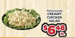 Torres Supermercado TFM Homemade CREAMY CHICKEN SALAD offer