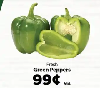 Living Fresh Market Fresh Green Peppers offer