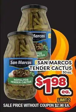 Torres Supermercado SAN MARCOS TENDER CACTUS offer