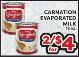 Torres Supermercado CARNATION EVAPORATED MILK offer