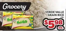 Torres Supermercado VERDE VALLE GRAIN RICE offer