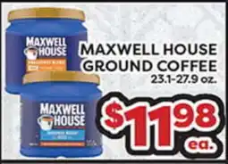 Torres Supermercado MAXWELL HOUSE GROUND COFFEE offer