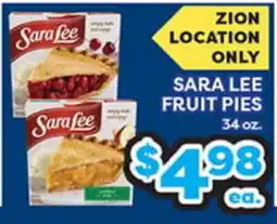 Torres Supermercado SARA LEE FRUIT PIES offer