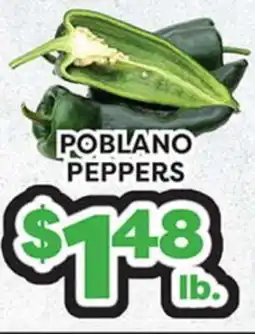 Torres Supermercado POBLANO PEPPERS offer