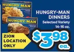 Torres Supermercado HUNGRY-MAN DINNERS offer