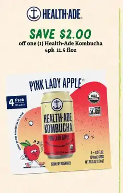 Sprouts Farmers Market Health-Ade Kombucha offer