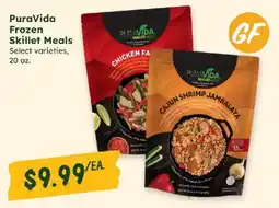 Sprouts Farmers Market PuraVida Frozen Skillet Meals offer