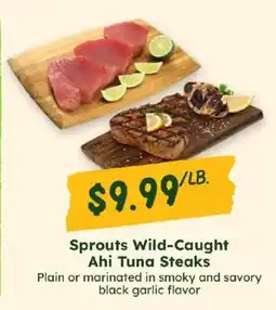 Sprouts Farmers Market Sprouts Wild-Caught Ahi Tuna Steaks offer
