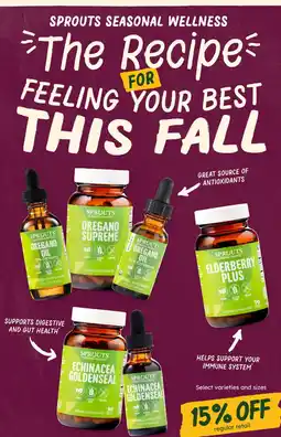 Sprouts Farmers Market Sprouts Farmers Market seasonal wellness offer