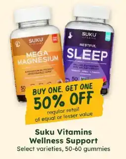 Sprouts Farmers Market Suku Vitamins Mega Magnesium offer