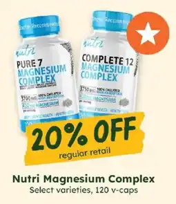 Sprouts Farmers Market Nutri Magnesium Complex offer