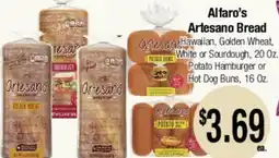 Big Saver Foods Alfaro's Artesano Bread offer