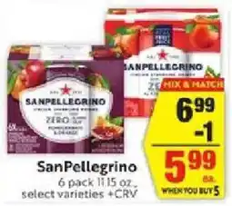Save Mart SanPellegrino offer