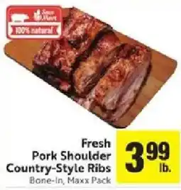 Save Mart Fresh Pork Shoulder Country-Style Ribs offer