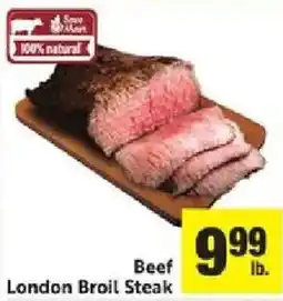Save Mart Beef London Broil Steak offer