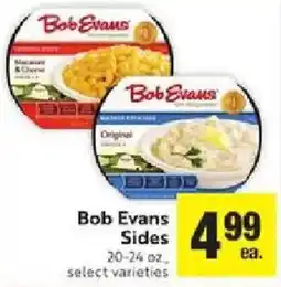 Save Mart Bob Evans Sides offer
