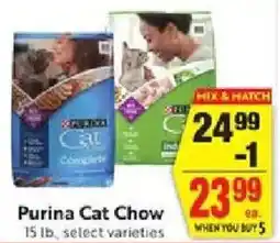Save Mart Purina Cat Chow offer