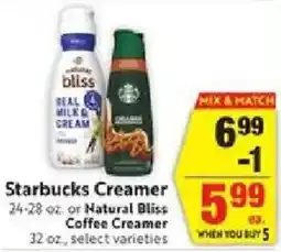 Save Mart Starbucks Creamer offer