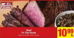 Save Mart Safeway Beef Tri-Tip Roast offer