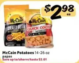 Fresco y Más McCain Potatoes offer